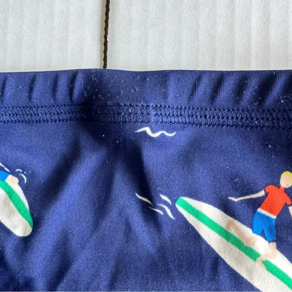 Mini Boden Blue Swim Bottoms Size 5-6Y Trunks Summer Surfboard Water Vacation - Picture 8 of 9
